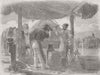 UKRAINE. Before Sevastopol-Forging the Siege train 1855 old antique print