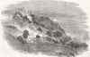 SPAIN. Toreador Puceta, rebel of Madrid 1856 old antique vintage print picture