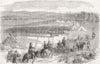 UKRAINE. The Voronsov Road 1855 old antique vintage print picture