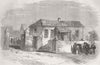 UKRAINE. Anglo-French Commission, at Sevastopol 1855 old antique print picture