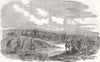 UKRAINE. Sevastopol-Highlanders & Sailors, Gun guns 1854 old antique print