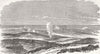 UKRAINE. Sevastopol during the Siege 1854 old antique vintage print picture