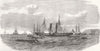 TURKEY. St Arnaud, Raglan, Omar Pasha boarding, Varna 1854 old antique print