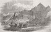 INDIA. Ladakh, Little Tibet. Party of Punjab troops 1857 old antique print