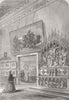FRANCE. Paris Expo. Fine Arts, Belgian Section 1867 old antique print picture