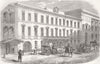 RUSSIA. French Ambassador's house, St Petersburg 1856 old antique print