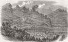 SOUTH AFRICA. 8th Xhosa War. Ft Armstrong, Kat River 1851 old antique print