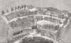 JAPAN. Dejima. The Dejima, in the Bay of Nagasaki 1863 old antique print