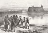 BOSNIA. Herzegovina uprising. Turk Post, Kostanitza 1875 old antique print