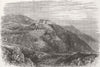 BOSNIA. Herzegovinian rebellion. Ft of Kleck 1875 old antique print picture