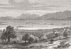 TURKEY. Russo-Turkish War. Vourla Gulf of Smyrna 1878 old antique print