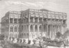 INDIA. Prince of Wales at Sans Souci, Mumbai 1876 old antique print picture