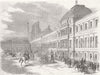 FRANCE. Reception, Constituted authorities, Tuileries 1853 old antique print