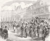 FRANCE. Crimean War. Medals for French Troops, Paris 1856 old antique print