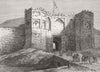 PAKISTAN. The Lahore Gate of the Bala Hissar 1879 old antique print picture