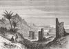 SPAIN. Almería 1879 old antique vintage print picture