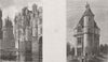 FRANCE. The Chateau of Chenonceaux 1871 old antique vintage print picture