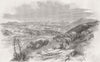 BRAZIL. Santarem 1851 old antique vintage print picture