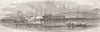 TURKEY. The Dardanelles-Fort of Chanah Kalesi 1850 old antique print picture