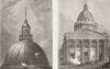 FRANCE. Paris Commune. Hoisting Red Flag, Pantheon 1871 old antique print