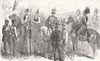 RUSSIA. Crimean War. Russian Cavalry 1853 old antique vintage print picture