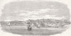 BULGARIA. Varna, on the Black sea 1853 old antique vintage print picture