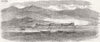 IRAN. Anglo-Persian War. Bandar Deylam, Persian Gulf 1857 old antique print