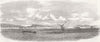IRAN. Karrak Island, in the Persian Gulf 1857 old antique print picture