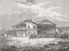 SUFFOLK. Terminal Station, Ipswich, Queensland 1868 old antique print picture