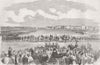 INDIA. Execution of Havildar and Sepoy, Mumbai 1857 old antique print picture