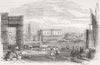 ITALY. The Grand Canal and Doge's Palace, Venice 1872 old antique print
