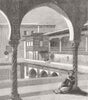 ALGERIA. Pavilion in the Casbah, Algiers 1858 old antique print picture