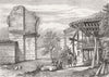 TURKEY. Christian Church, Philadelphia(Asia Minor) 1878 old antique print