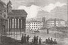 ITALY. The Pantheon 1878 old antique vintage print picture