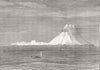 ARCTIC. Jan Mayen Island, in The Arctic Sea 1878 old antique print picture