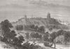 PAKISTAN. Fort of Multan, in the Punjab 1878 old antique vintage print picture