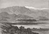 AFGHANISTAN. Anglo-Afghan War. Valley Of Jalalabad 1878 old antique print