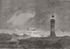 SOUTH AFRICA. Shipwreck, Table Bay, Cape of Good Hope 1865 old antique print