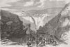 UKRAINE. Crimean War. moving Ammunition to Front 1855 old antique print