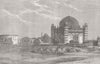 INDIA. Tomb of Mohammed Adil Chah, Bijapur, India 1871 old antique print