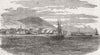 IRELAND. Valentia, from The North 1858 old antique vintage print picture