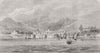 IRAN. Bushehr, Persian Gulf 1856 old antique vintage print picture