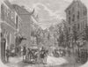 FRANCE. Emperor of French, Plombieres-les-Bains 1856 old antique print picture