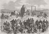 UKRAINE. Picket House, Voronsov Rd, Sevastopol siege 1856 old antique print