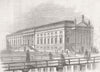 GERMANY. The Opera-House, Berlin 1843 old antique vintage print picture