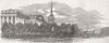 RUSSIA. The Admiralty, St Petersburg 1853 old antique vintage print picture