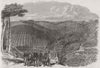 INDIA. Plantations in the Nilgiri Hills 1862 old antique vintage print picture