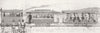 ITALY. Steam Tramways, Vercelli Trino Line 1879 old antique print picture