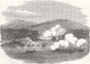 FINLAND. Boat attack, by HMS Gorgon, Aland Isles 1854 old antique print