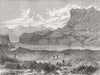FIJI. Colonial. Mountain War. Rock Ft of Matanavatu 1876 old antique print
